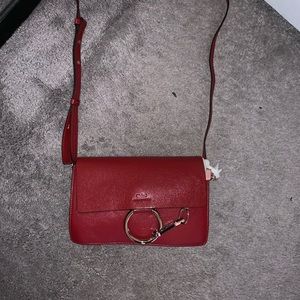 Red Faye Chloe bag